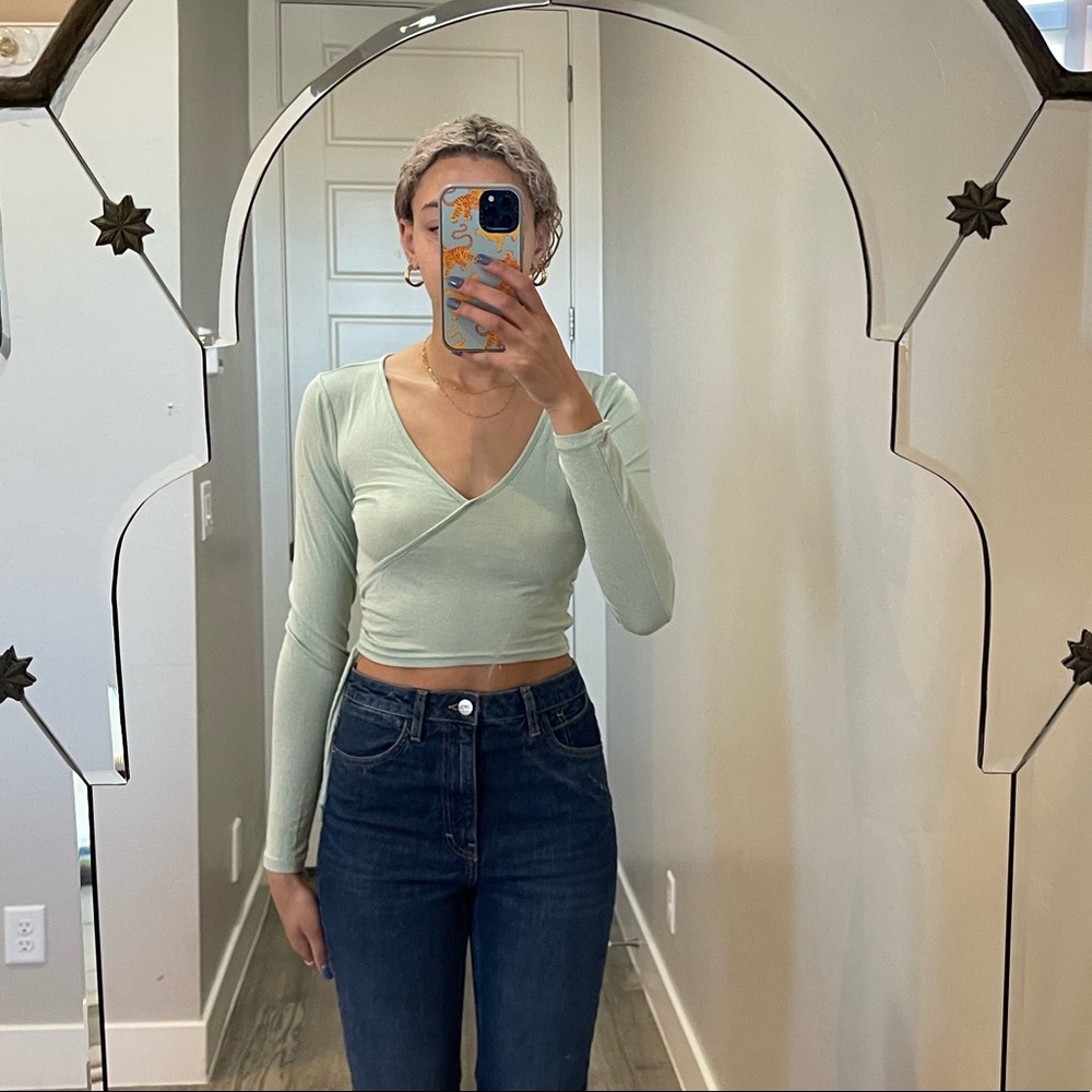 Pacsun Wrap Top